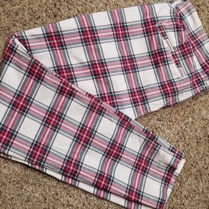 Old Navy Plaid Pixie Pants